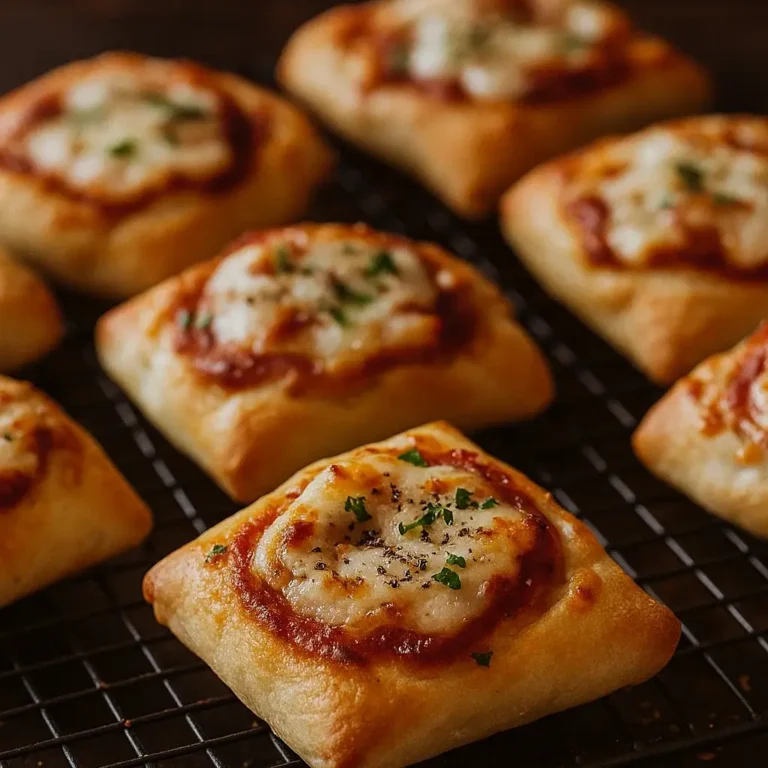 Homemade Pizza Rolls