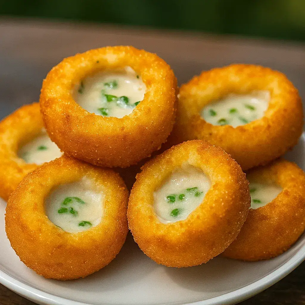 Jalapeno Popper Stuffed Onion Rings