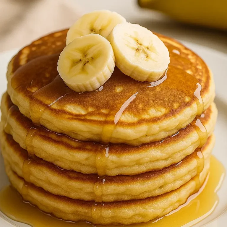 Brown Sugar Banana Pancakes
