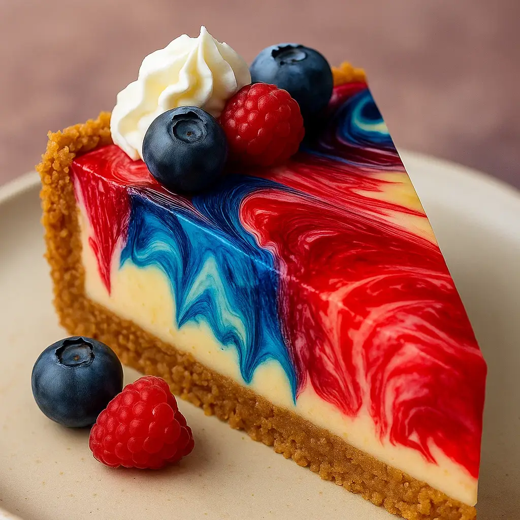 4th of July Swirl Pie