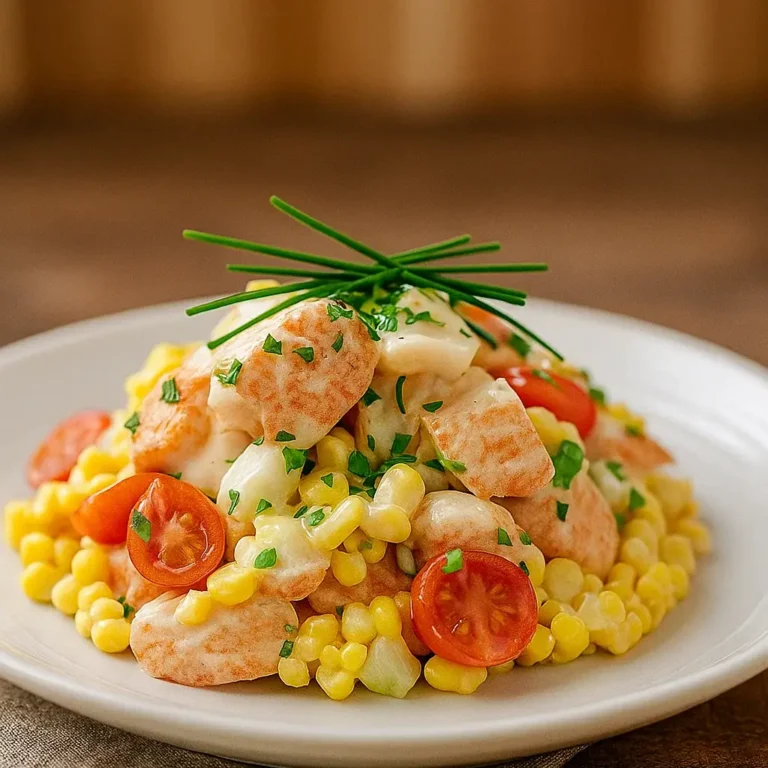 Summer Lobster Charred Corn Salad