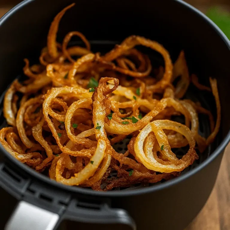 Air Fryer Crispy Onions