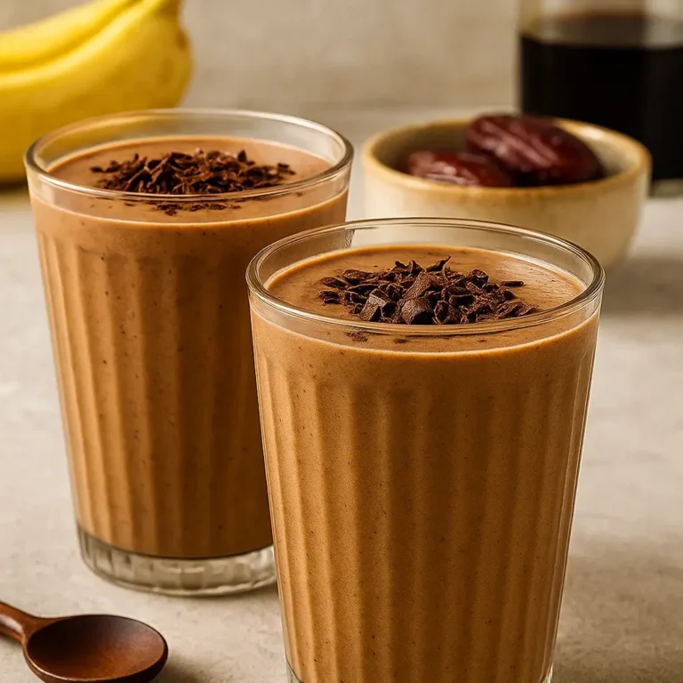 Banana Protein Coffee Smoothie