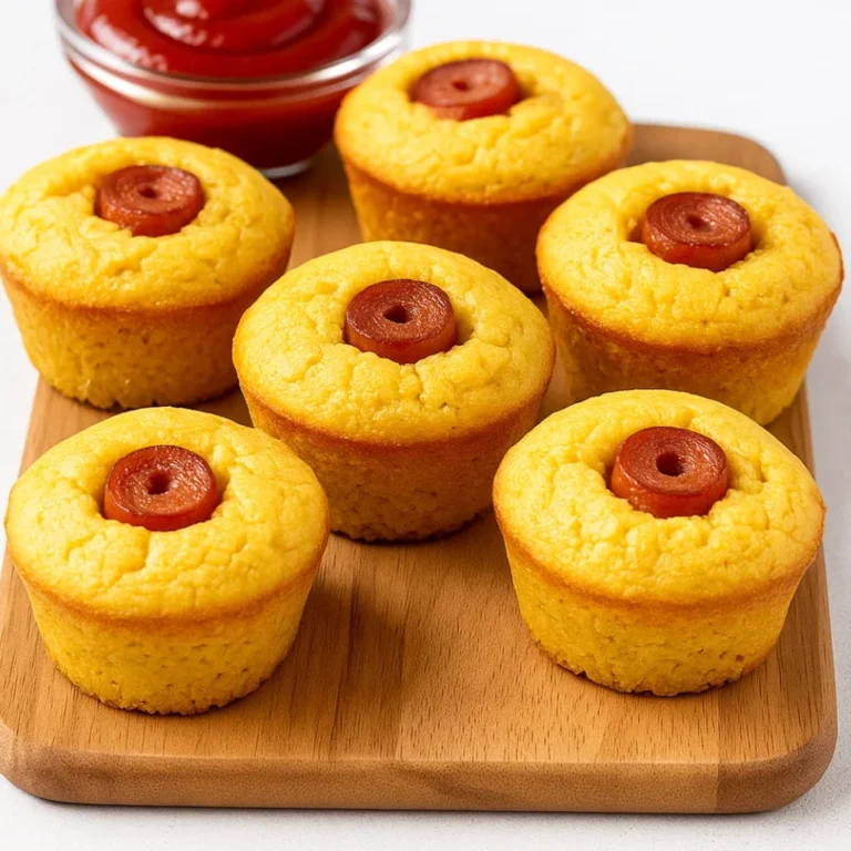 Mini Corn Dog Muffins