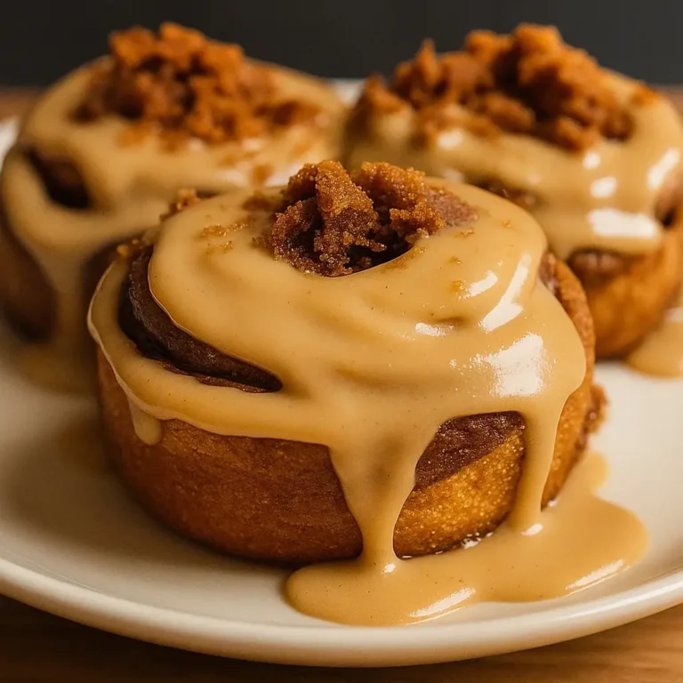 Biscoff Cookie Butter Cinnamon Rolls