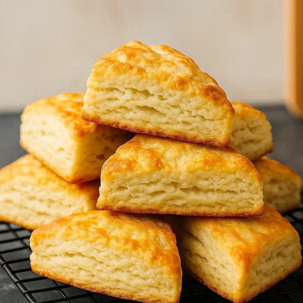 Fluffy Golden Biscuits