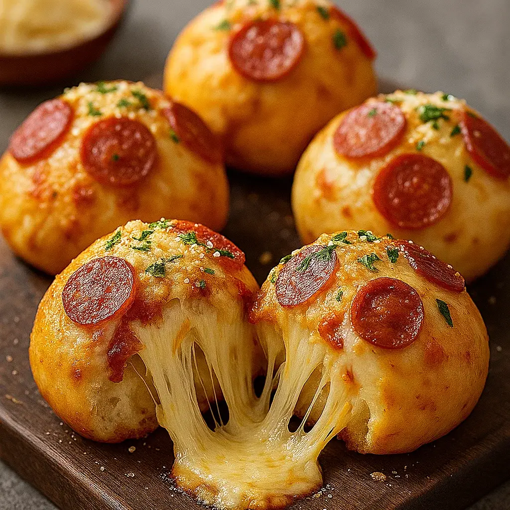 Pepperoni Pizza Bombs