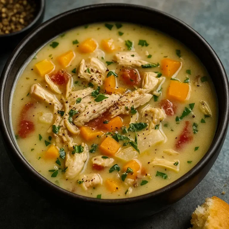 Creamy Crack Chicken Soup