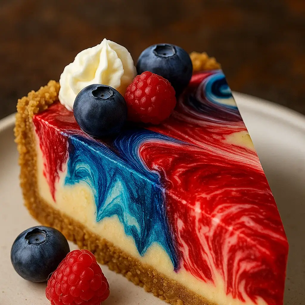 4th of July Swirl Pie