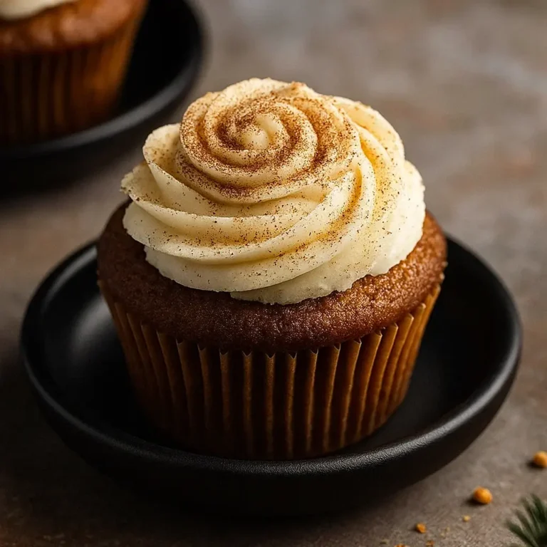 Cinnamon Roll Cupcakes