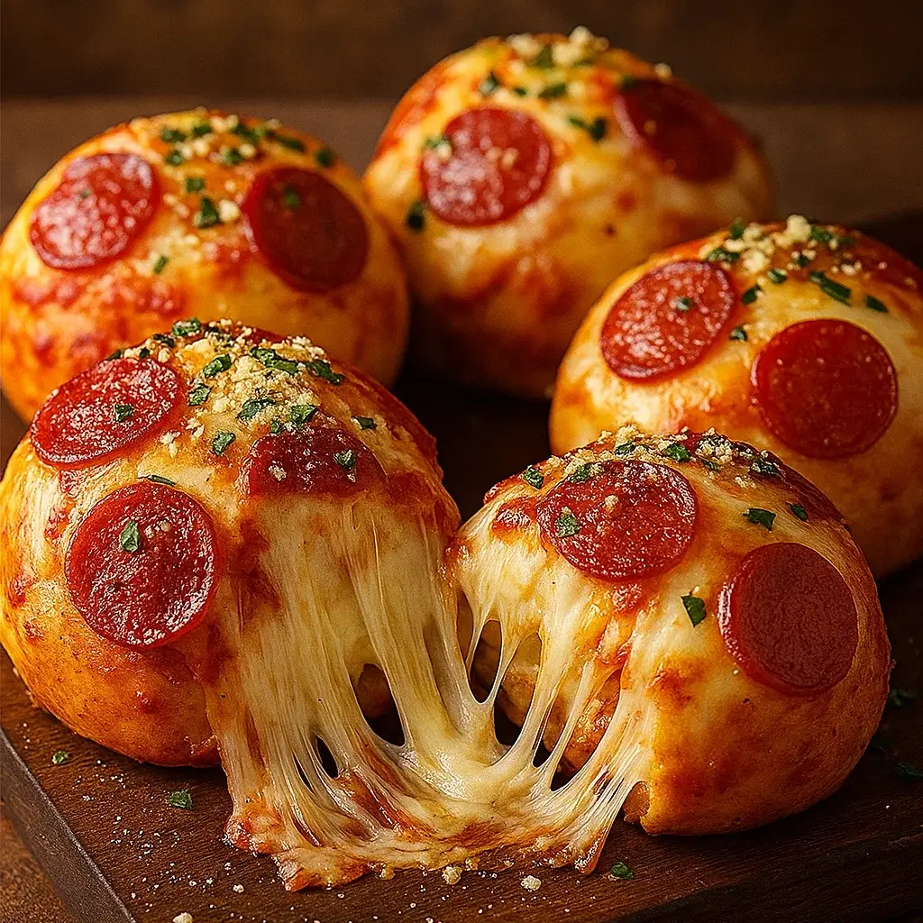 Pepperoni Pizza Bombs