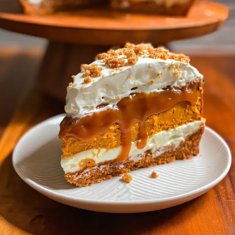 Pumpkin Caramel Pie