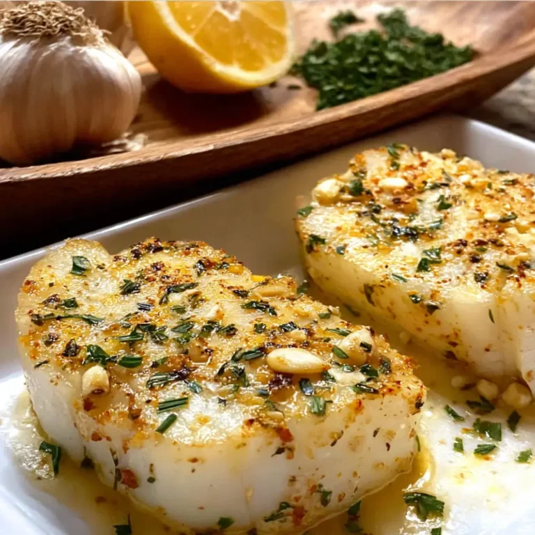 Garlic Butter Baked Cod