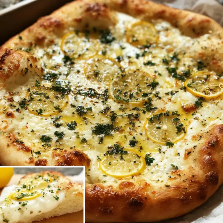 Lemon Pizza Recipe