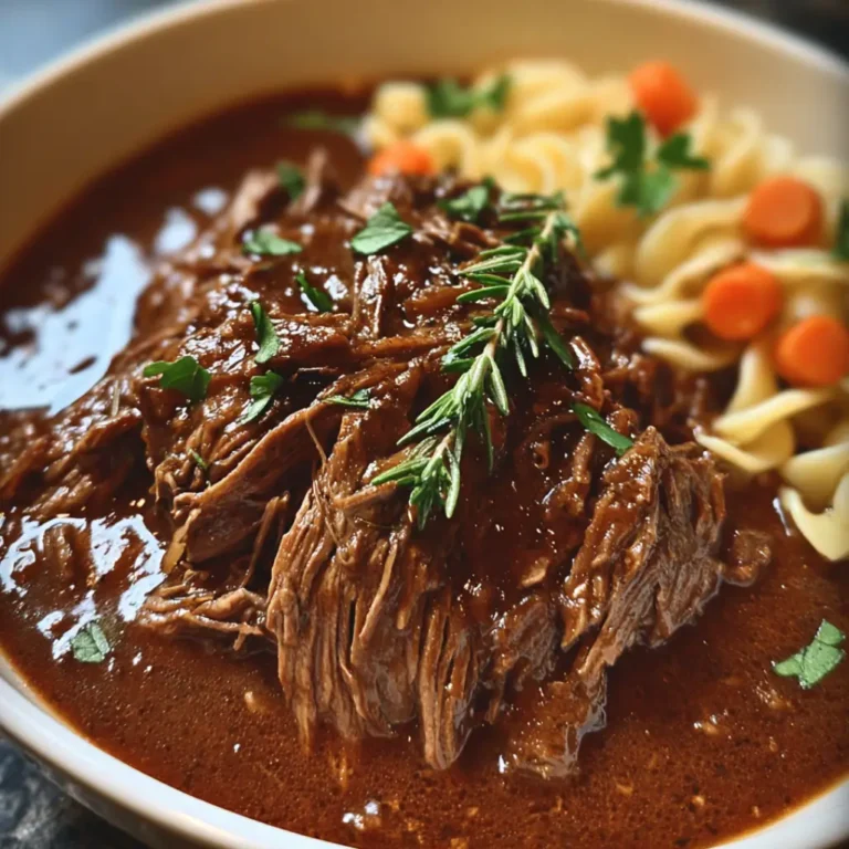 Slow Cooker Beef Noodles