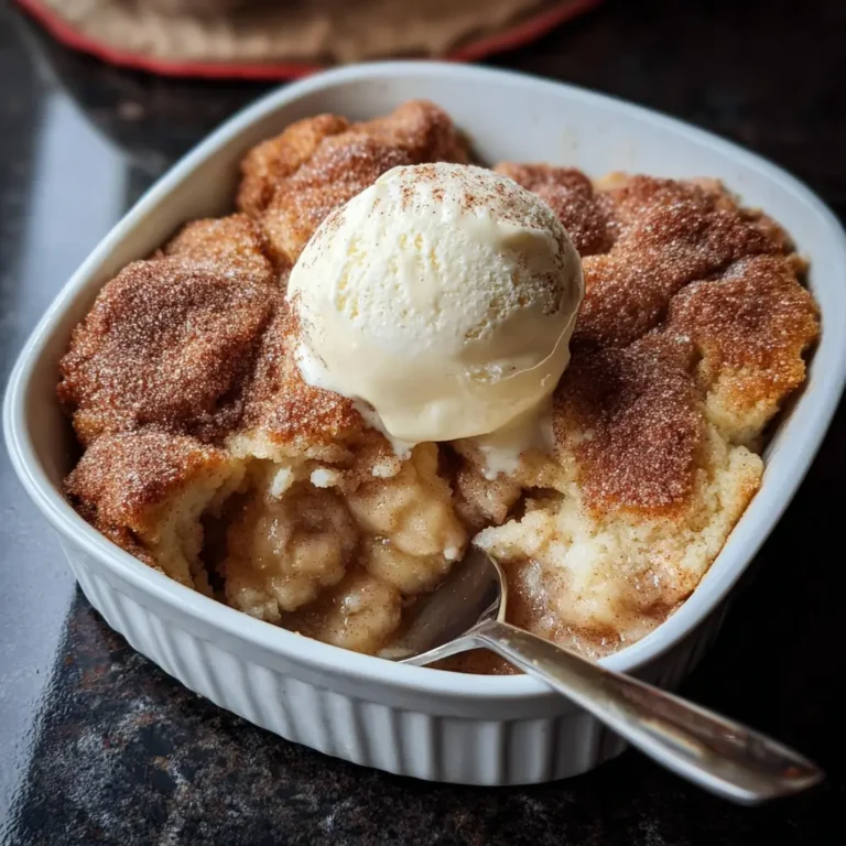 Snickerdoodle Cobbler
